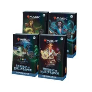 magic deck commander meurtres au manoir karlov