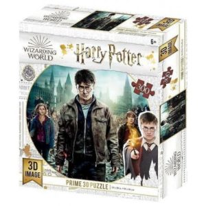 prime 3d puzzle harry potter : harry, ron, hermione 300 pcs 3d lentic