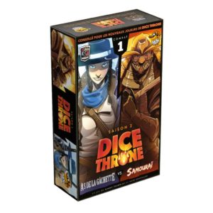 dice throne saison 2 as de la gâchette vs samouraï