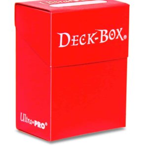 deck box rouge
