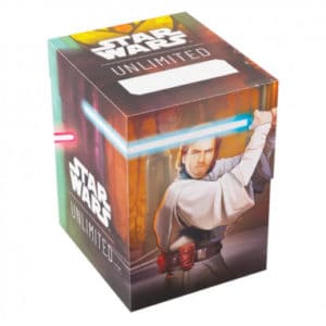 star wars: unlimited soft crate box obi wan/darth maul